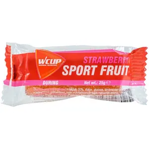 Wcup Sport Fruit Aardbei 32 Stuks (25g/Stuk) pas cher