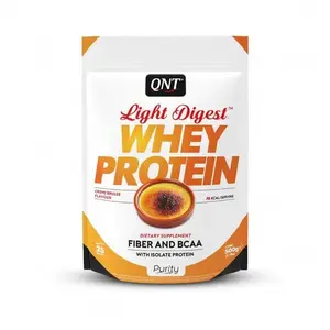 Comparateur de prix : Qnt Protéine Whey Light Digest 500g Crème Brûlée Créatine Monohydrate