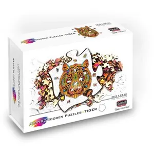Puzzle Gigamic Rainbow Wooden Tigre 139 pièces pas cher