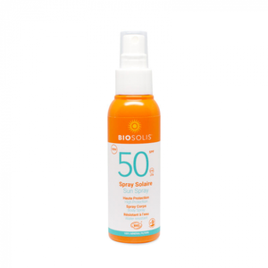 Biosolis Spray Solaire SPF50 100 ml pas cher
