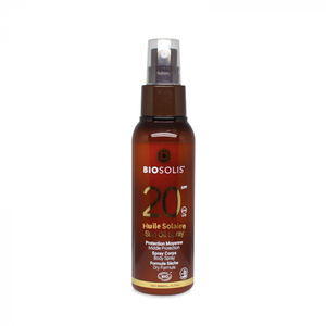 Biosolis Huile Solaire Sublimant SPF20 100 ml pas cher