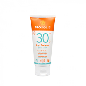 Biosolis - Crème solaire BIO SPF 30 peaux mixtes - Biosolis pas cher