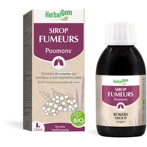 Herbalgem sirop des fumeurs bio 150ml pas cher