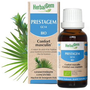 Comparateur de prix : HerbalGem Prestagem Complexe de Gemmothérapie Concentrée 30 ml