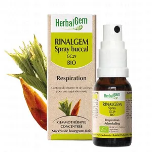 Comparateur de prix : HerbalGem Rinalgem Spray Buccal GC29 Bio | 15 ml