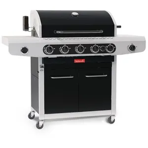 Comparateur de prix : Barbecook - Barbecue à gaz Siesta 612 Black Edition