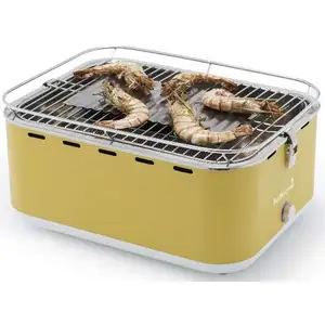 Comparateur de prix : Barbecue de table au charbon BARBECOOK Carlo - Inox - 38,5x28,5 cm
