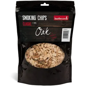 Comparateur de prix : Copeaux de fumage chêne - BARBECOOK - pour barbecue - 350g