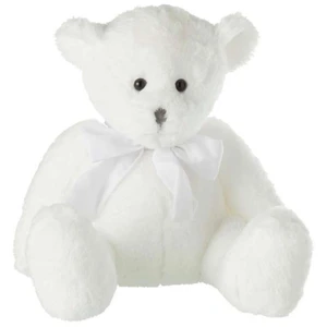 GENERIQUE Peluche Enfant Ourson Noud 34cm Blanc pas cher