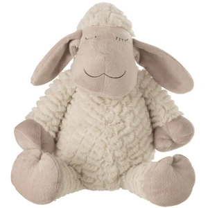Comparateur de prix : J-Line Mouton Peluche Textile Blanc/Beige Large TU