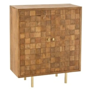 Comparateur de prix : Non communiqué Armoire 2 Portes sur Pied Nino 104cm Naturel