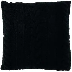 Comparateur de prix : J-Line Coussin Twist Poly Noir TU
