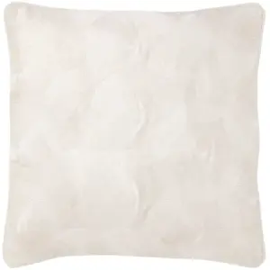 Coussin Déco "Milano" 45x45cm Blanc