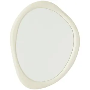 Miroir mural design moderna 60cm blanc