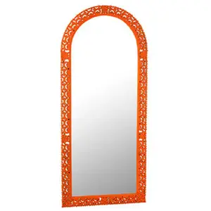 Comparateur de prix : Miroir sculpté en bois mumbai 160cm orange