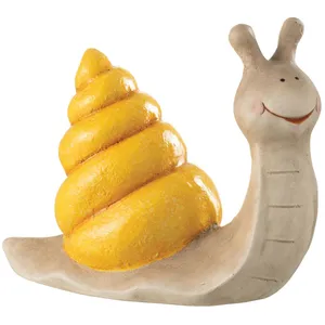 Comparateur de prix : Jolipa Figurine escargot de jardin beige à coquille jaune