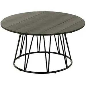 Comparateur de prix : Table basse en métal poa 80cm noir