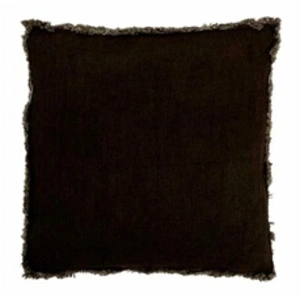 Paris Prix Coussin Déco Franges Velours 45x45cm Vert