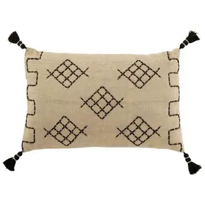 Comparateur de prix : Paris Prix Coussin Déco Forme Graphique 40x60cm Gris