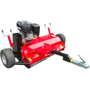 Torros - Tondeuse débroussailleuse thermique à fléaux tractable pour q... pas cher