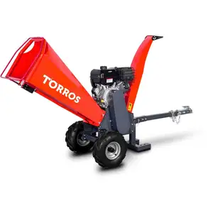 Torros - Broyeur de branches pro tractable thermique essence 15 cv 420... pas cher