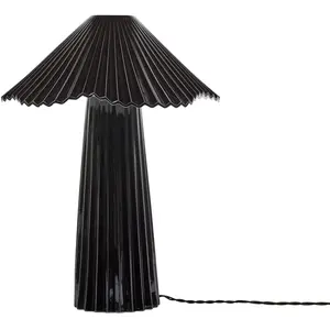 Serax - Lampe de table UALA - Noir - Porcelaine - Designer Sebastian H... pas cher