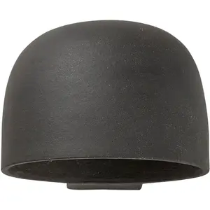 Serax NOVA-Applique murale en grès H16cm Noir pas cher