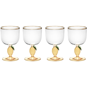 Serax - Verre à vin Yam - Jaune - Verre borosilicaté - Designer WAWW L... pas cher