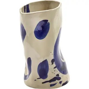 Serax - Vase Sophia - Bleu - Grès émaillé - Designer Marie MichielssenVendu parmade-in-design