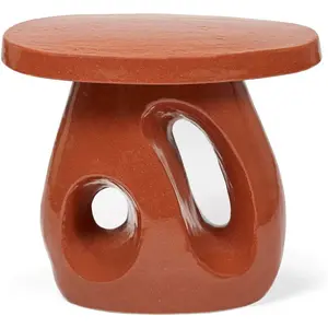 Serax - Table d'appoint Amé 10 Brique taille unique