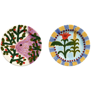 Serax - Assiette Santiago De Borja - Multicolore - Grès - Designer Shu...