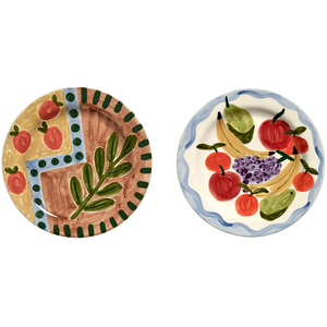 Serax - Assiette Santiago De Borja - Multicolore - Grès - Designer Shu...
