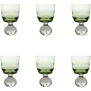Serax - Verre à vin Eternal Snow - Vert - Verre soufflé - Designer Bel...