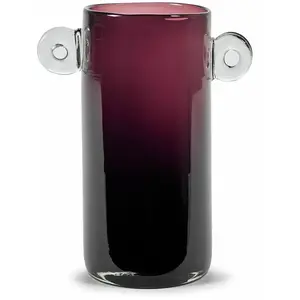 Vase en verre violet Wind & Fire - Serax
