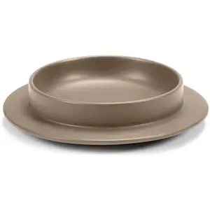 valerie objects - Assiette creuse Dishes to Dishes - Beige - Grès - De... pas cher