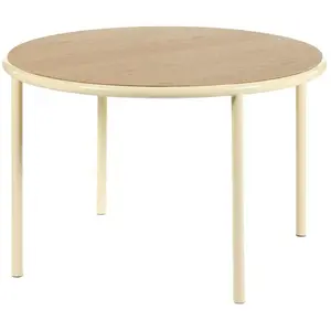 Table Ronde Wooden - ivoire - Chêne - Ø 120 cm valerie_objectsVendu parmade-in-design