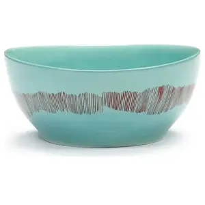Serax - Bols Feast, Ottolenghi - Set de 4 Bleu turquoise taille unique