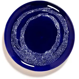 Serax - Assiettes Feast, Ottolenghi - Set de 2 Bleu marine L pas cher