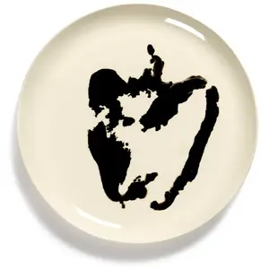 Serax - Assiettes Feast poivron, Ottolenghi - Set de 2 Noir taille unique pas cher
