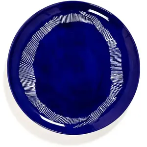 Serax - Assiettes Feast, Ottolenghi - Set de 2 Bleu roi L pas cher