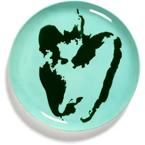 Serax - Assiette Feast - Ottolenghi Bleu turquoise LVendu parsmallable