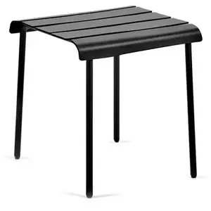 valerie objects - Tabouret Outdoor - Noir - Aluminium thermolaqué - De... pas cher