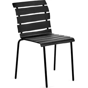 Chaise Aligned - noir valerie_objects pas cher