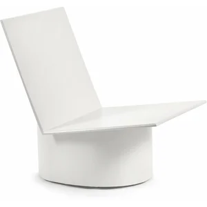 Chaise basse en acier blanche Valérie - SeraxVendu parmade-in-design