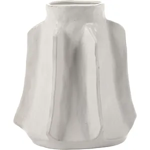 Vase en grès blanc L BILLY 01 - Serax pas cher