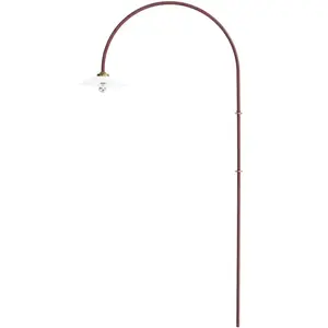 valerie objects - Applique avec prise Lamp - Rouge - Acier - Designer ...Vendu parmade-in-design