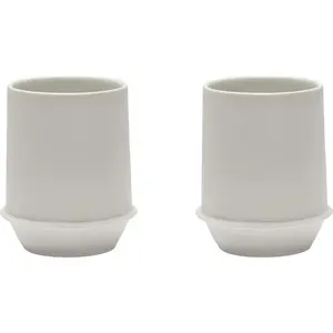 Serax - Mug Dune - Blanc - Porcelaine - Designer Kelly Wearstler