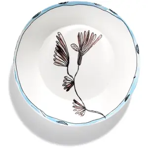 Serax - Assiettes creuse Camelia, Serax for Marni - Set de 2 Aubergine...Vendu parsmallable