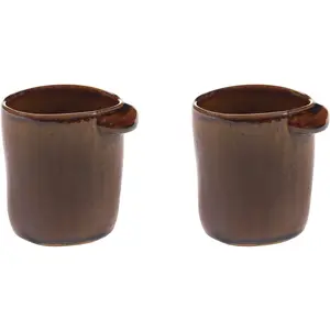 Serax - Mug OUT OF LINES - Marron - Grès émaillé - Designer UnchartedVendu parmade-in-design