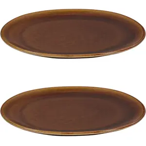 Serax - Assiette OUT OF LINES - Marron - Grès émaillé - Designer Uncha...Vendu parmade-in-design